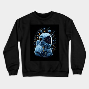 Space Travel Crewneck Sweatshirt